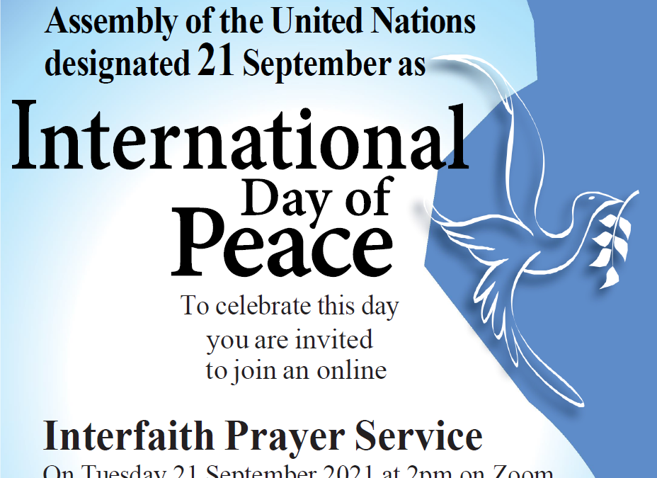 International Day of Peace Interfaith Prayer Service